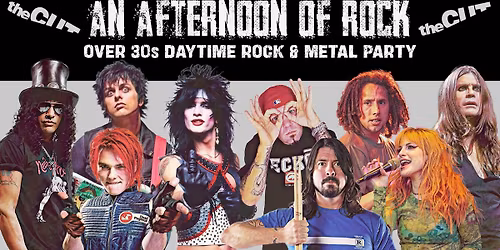 NEWCASTLE: An Afternoon of Rock & Metal, 3pm-7pm (Over 30s Only)