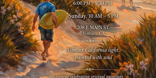 Art Opening Night in Downtown Ventura