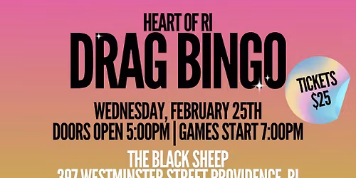 Heart of RI Drag Bingo