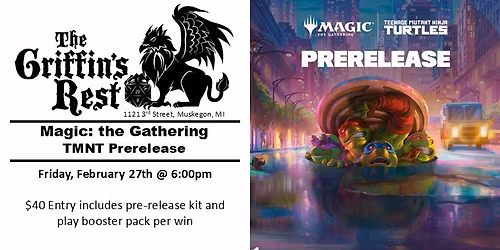 Magic: the Gathering - Teenage Mutant Ninja Turtles Prerelease