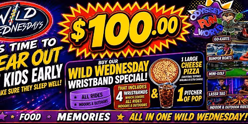 WILD WEDNESDAYS  Family Pack