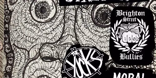 SAVE THE BANCROFT! Stretcher, The Yucks, Brighton Street Bullies, Moral Genocide, Strega 13