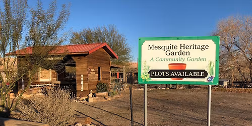 Mesquite Heritage Garden Pop-up Vegetable Stand