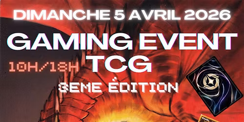 TCG 2026 Gaming Event