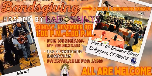 \u2728 BANDSGIVING (Hosted By BAD\u27e1SAINTS) \u2728
