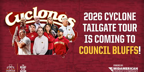 2026 Cyclone Tailgate Tour - Council Bluffs (Mid-America Center - Convention Center)