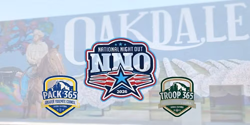 Pack & Troop 365 @ National Night Out in Oakdale