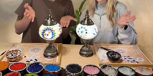 Mosaic Lamp Workshop in Albany \u2013 Create Your Own Turkish Lamp