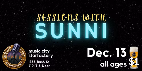 Sessions with SUNNI - Live at Music City Starfactory | Afro-Urban Fusion