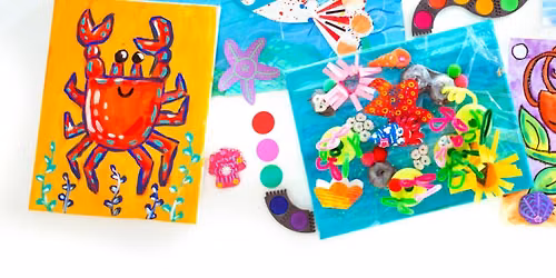 Under The Sea Summer Art Camp for ages 6-12 @ The Brush & Pallet