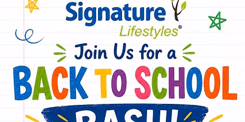 Back to School Bash at Signature Lifestyles of Rogersville!
