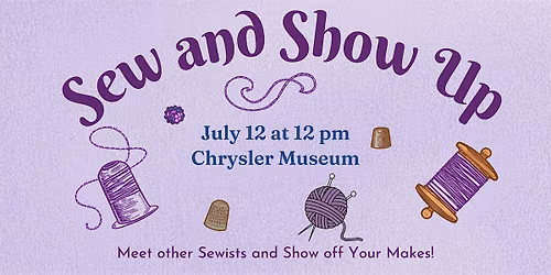 Sew and Show Up: Crafters Meet and Greet