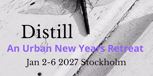 Distill - An Urban 5Rhythms\u00ae New Years Retreat with Susanne Nilsson