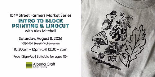 Intro to Block Printing & Linocut with Alex Mitchell