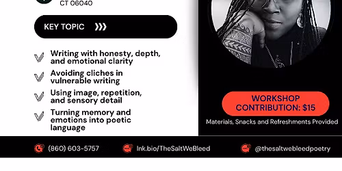 Writing What Hurts - Poetry Writing Workshop