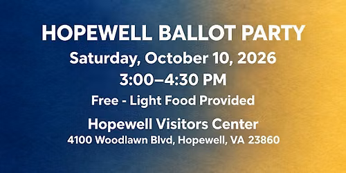 Hopewell Ballot party