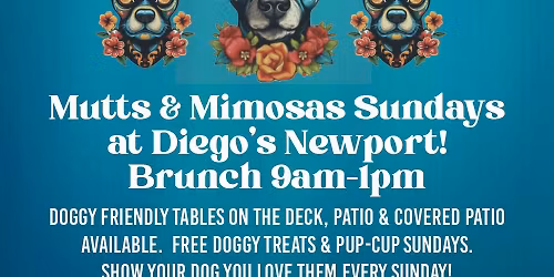 MUTTS & MIMOSAS SUNDAYS!
