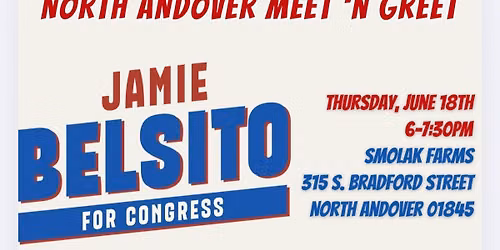Jamie Belsito North Andover Meet n' Greet
