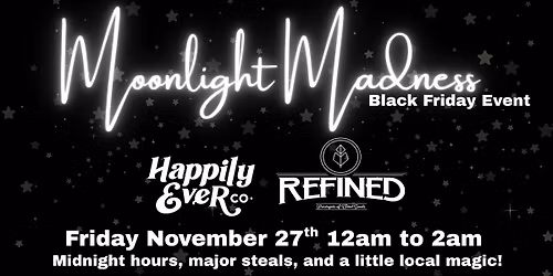 Moonlight Madness Black Friday Event! \u2728 