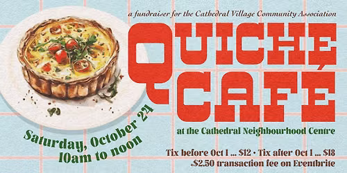 Quiche Caf\u00e9 Fundraiser