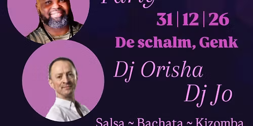 Oud\/Nieuw 2026 met Dj Jo en Orisha !