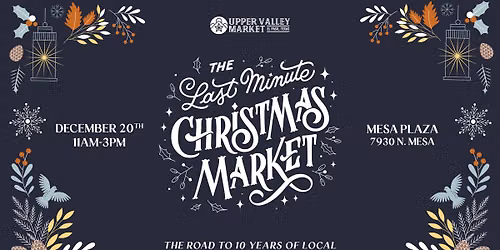 Last Minute Christmas Market