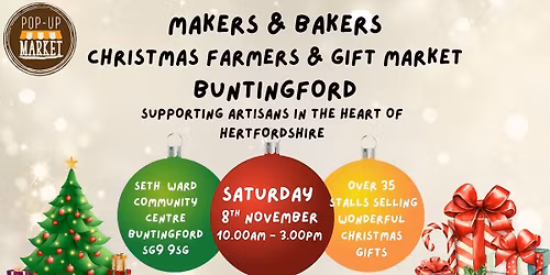 Christmas Farmers & Gift Market, Buntingford