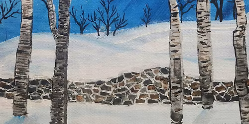 Paint & Sip -STONE WALL