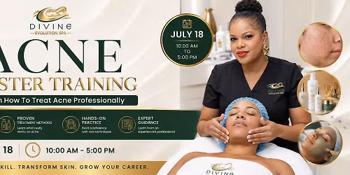 Acne Master Training - Learn How To Treat Acne Professionally