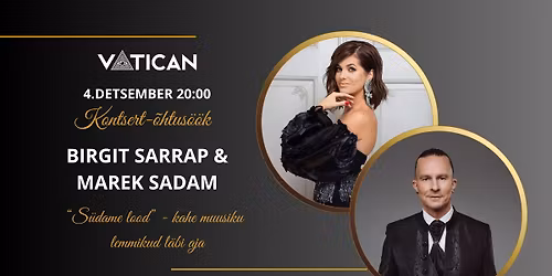 4\/12 Birgit Sarrap & Marek Sadam "S\u00fcdame lood"