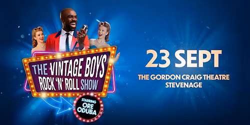 Vintage Boys - Starring Ore Oduba