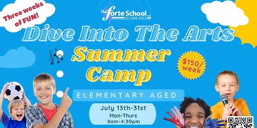 Dive Into The Arts Summer Camp