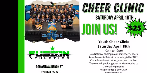 Youth Cheer Clinic