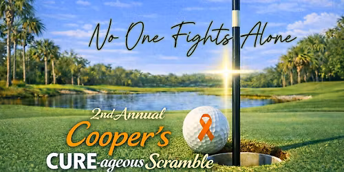 2nd Annual Cooper's CURE-ageous Scramble