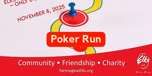 Elks Annual Poker Run