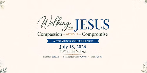 Walking With Jesus - A Women's Conference