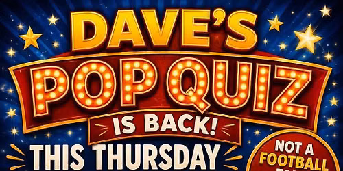 Dave\u2019s quiz 