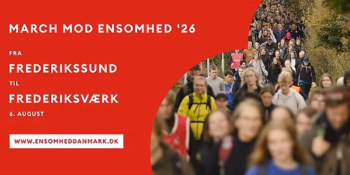 March Mod Ensomhed '26 - Frederikssund