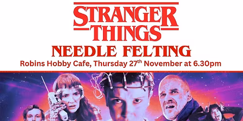 Stranger Things Needle Felted Character