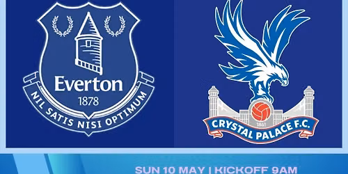 Everton vs Crystal Palace at Hill Dickinson Stadium