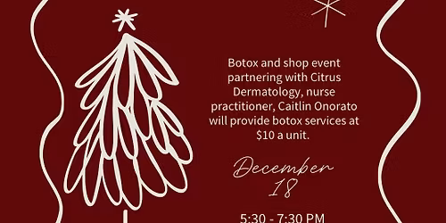 Botox and Shop Event 
