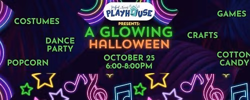 A Glowing Halloween Party