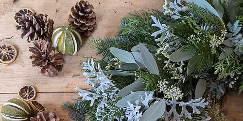 Luxury Christmas Door Wreath Workshop 