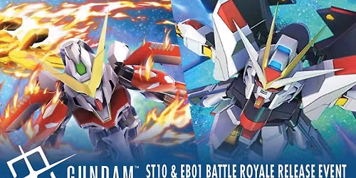 Gundam TCG - ST10 & EB01 Battle Royale Release at HM.