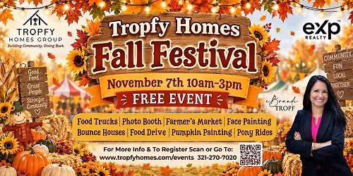 EAST ORLANDO FALL FESTIVAL hosted by The Tropfy Homes Real Estate Group