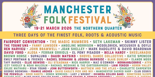 Manchester Folk Festival 2026