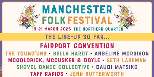 Manchester Folk Festival 2026