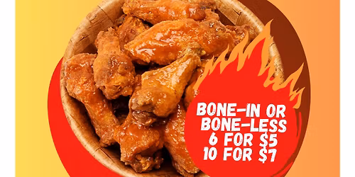 CINDER'S WACKY WING WEDNESDAYS