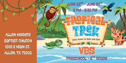 FREE Vacation Bible School 