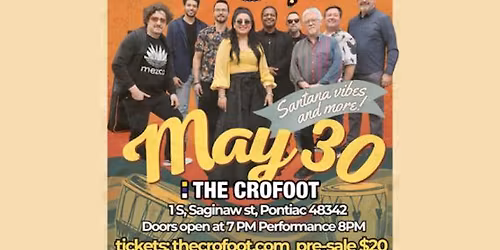 Tickets for Saideira - The Santana Experience | TicketWeb - The Vernors Room @ The Crofoot 